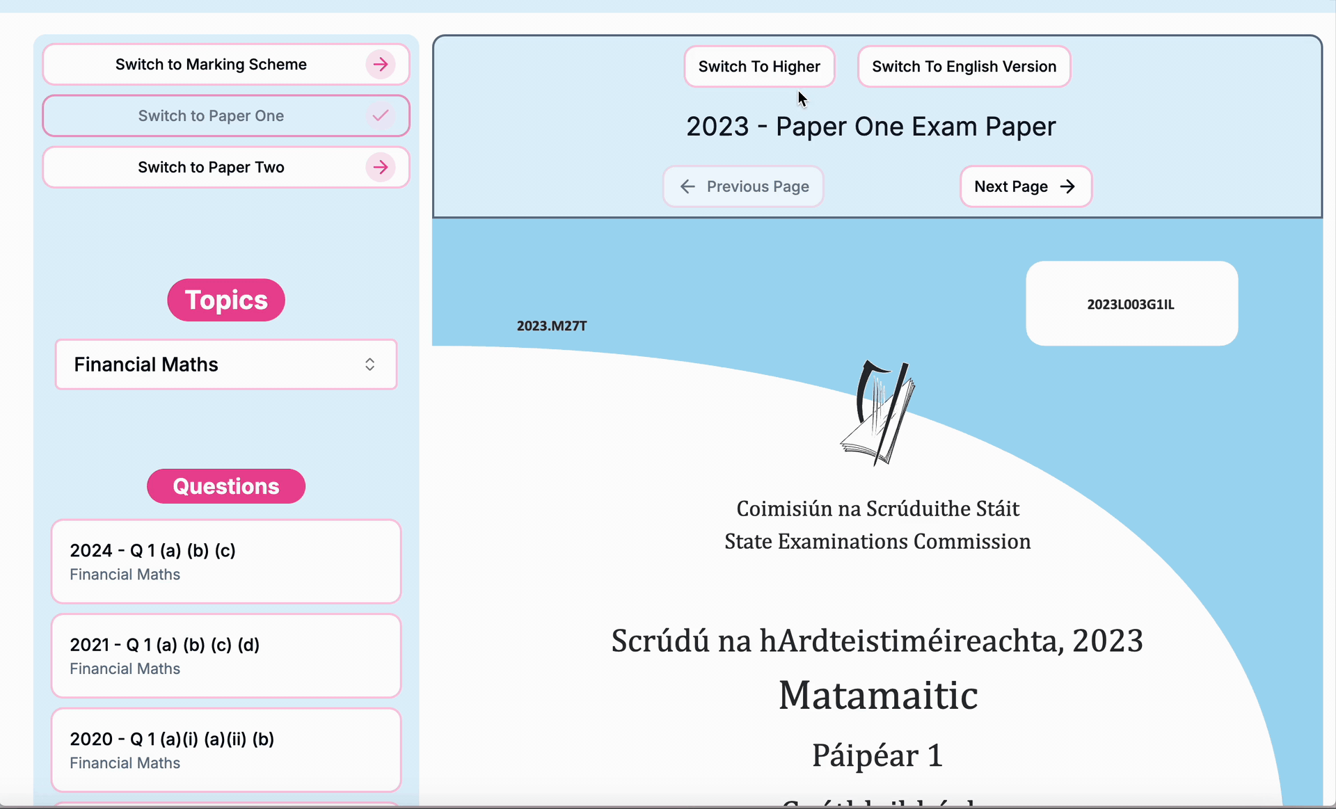 Topic-Based Paper Explorer